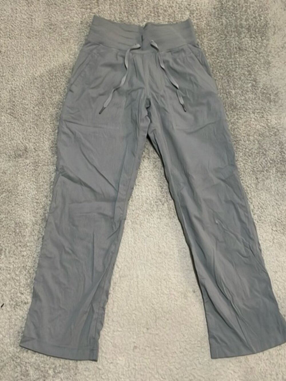 VGC Lululemon Studio Pants Grey Unlined Size 2